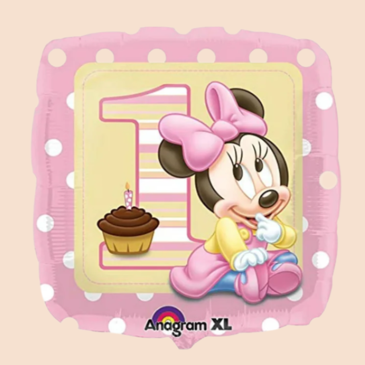 Minnie 1st Bday Girl