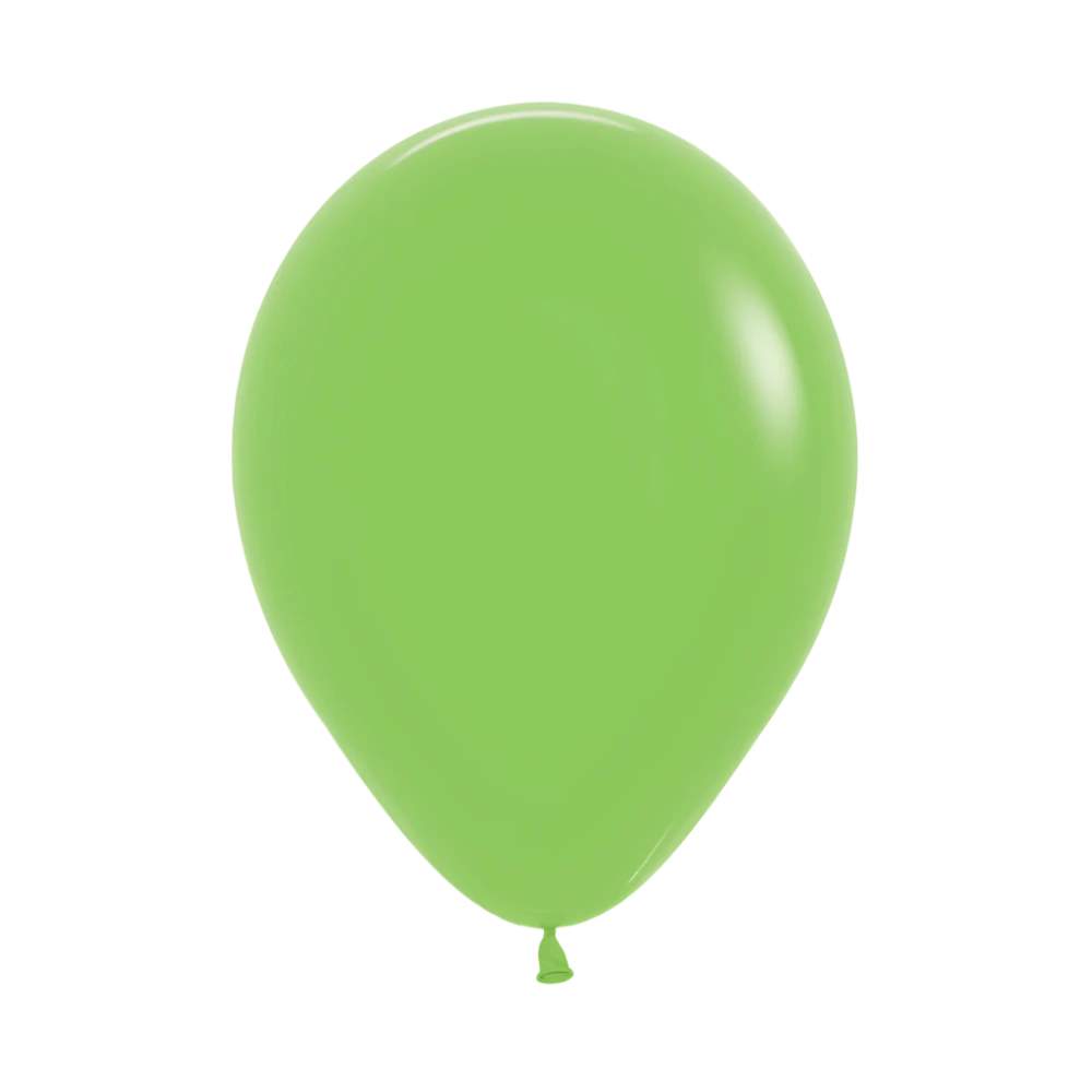 Lime Green Latex Balloon
