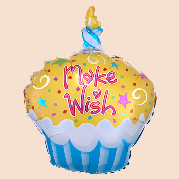 Make a wish cupcake