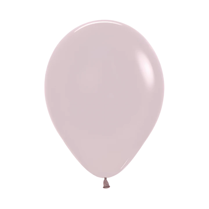 Pastel Dusk Pink Latex Balloon