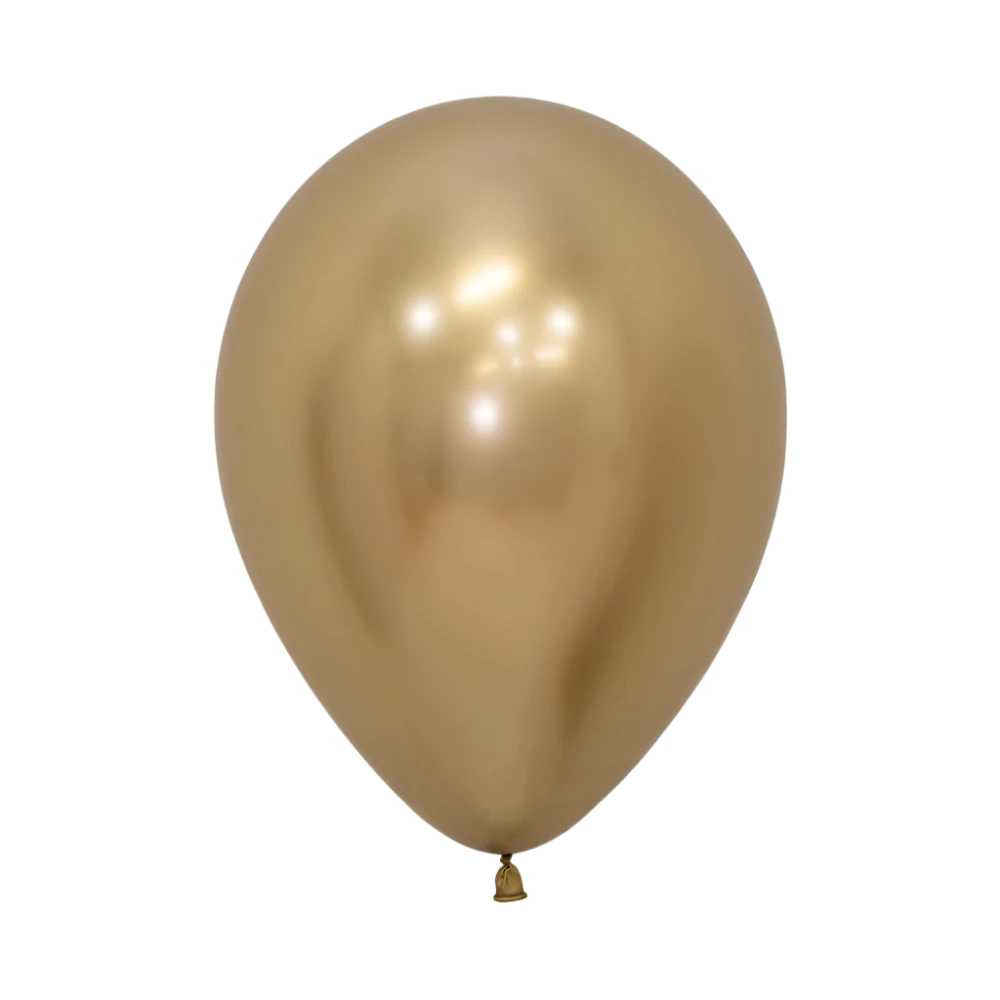Reflex Gold Latex Balloon
