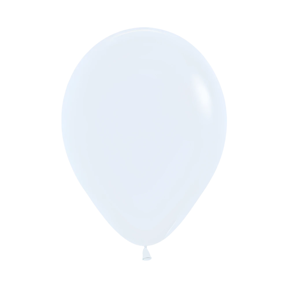 White Latex Balloon