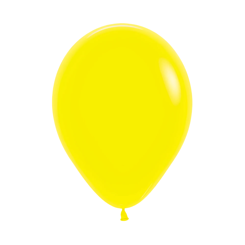 Yellow Latex Balloon