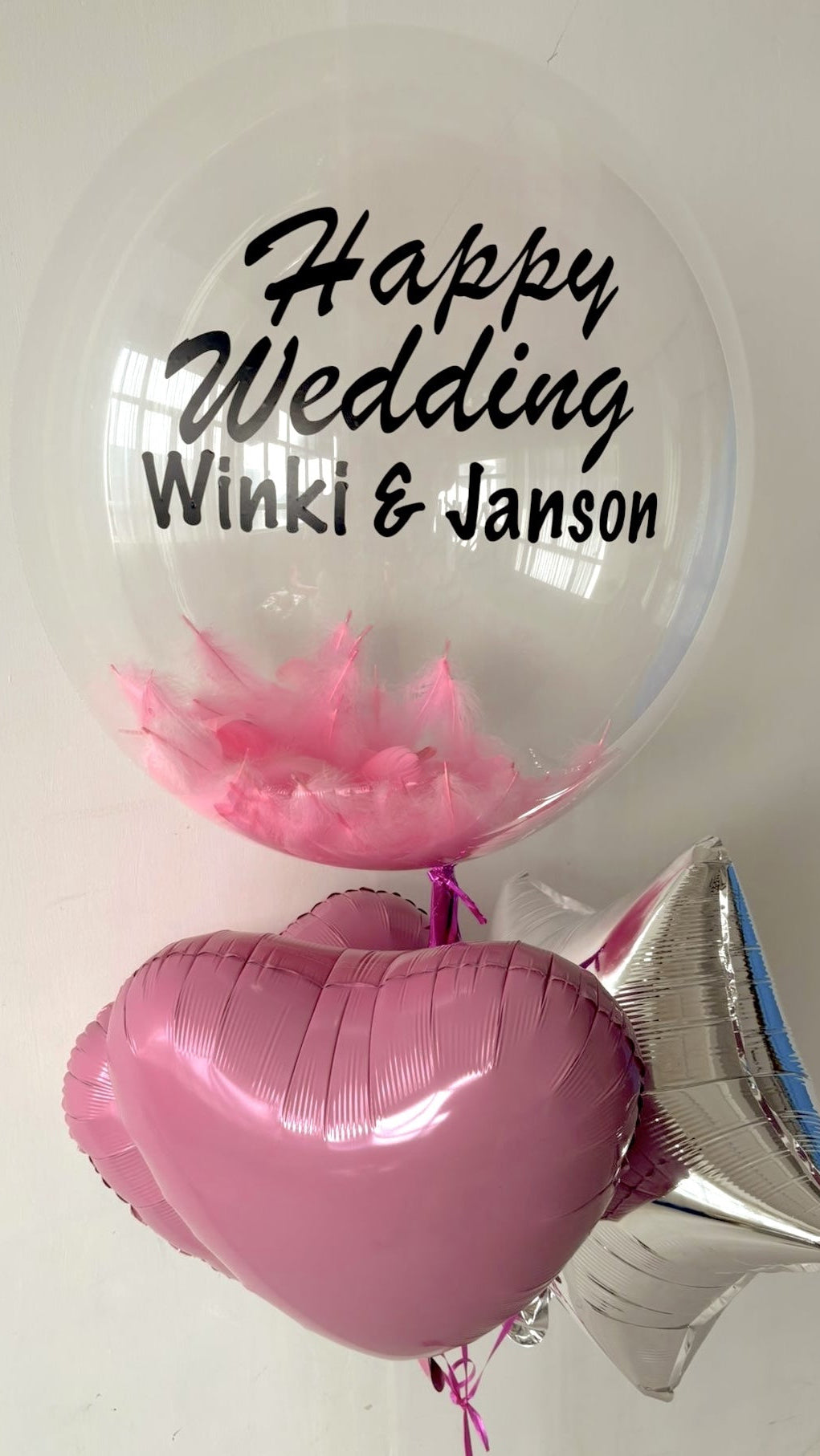 Customized Crystal Balloon 24"