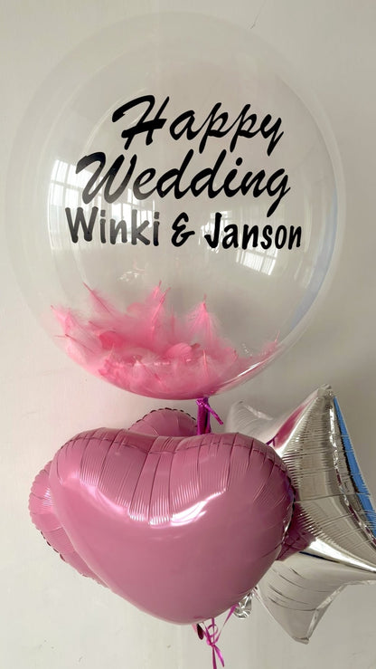 Customized Crystal Balloon 24"