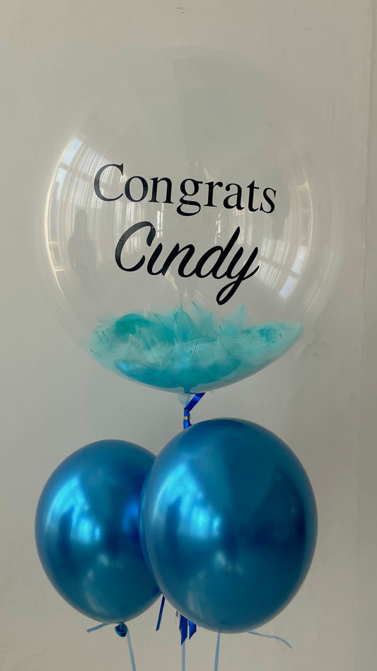 Customized Crystal Balloon 18"