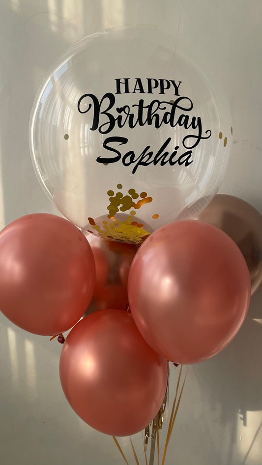 Customized Crystal Balloon 24"
