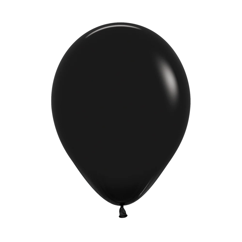 Black Latex Balloon