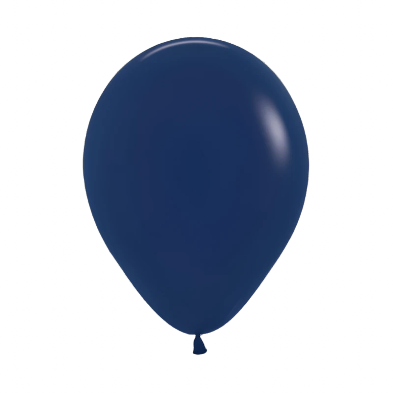 Naval Blue Latex Balloon