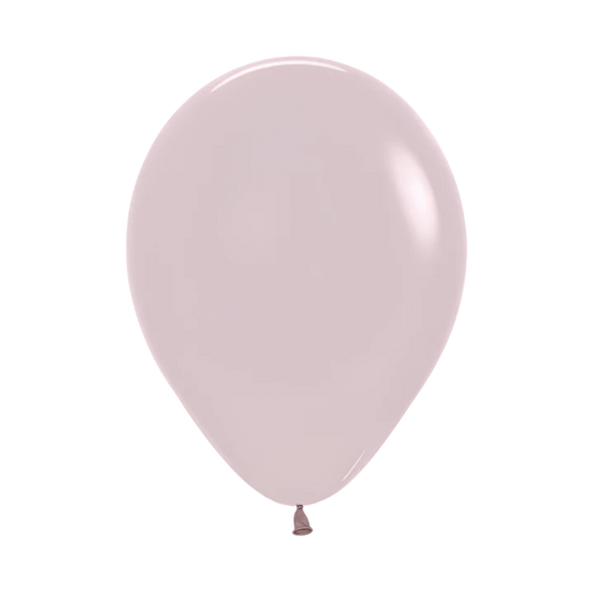 Pastel Dusk Pink Latex Balloon