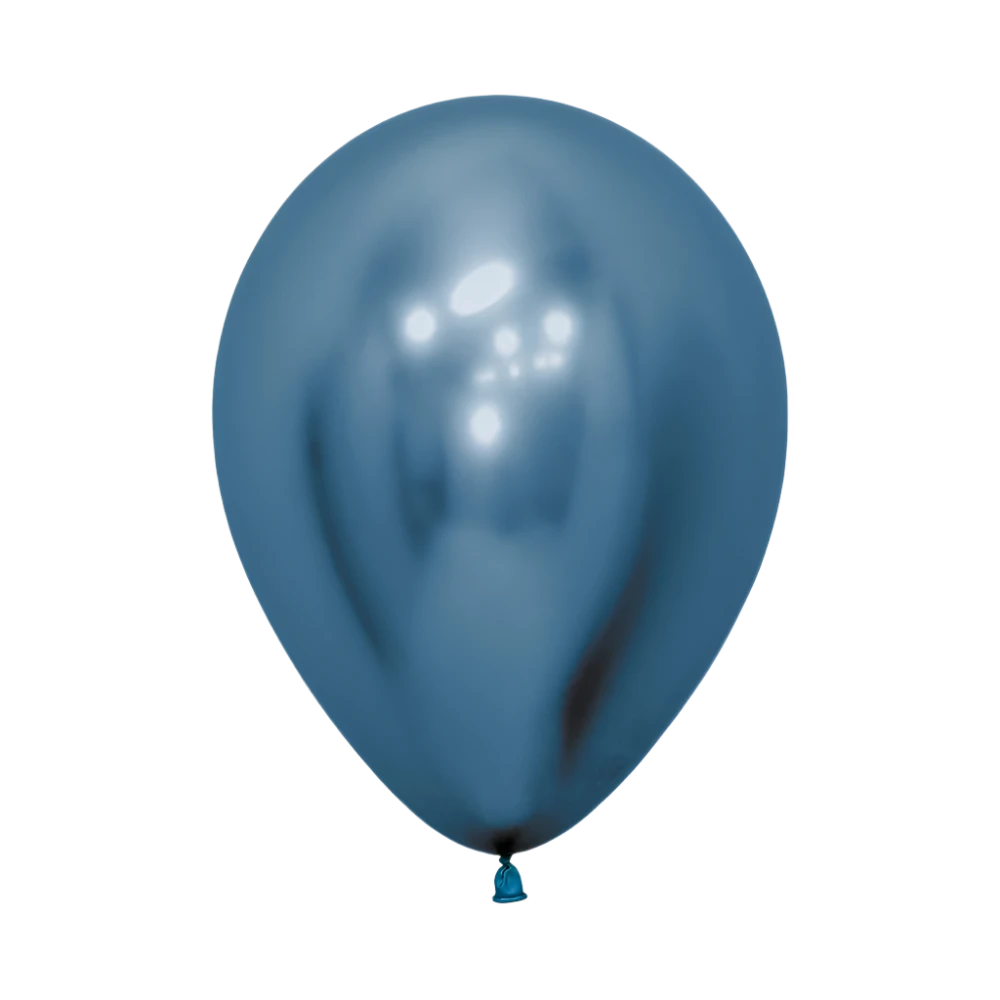 Reflex Blue Latex Balloon