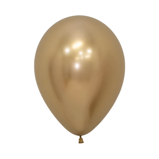 Reflex Gold Latex Balloon