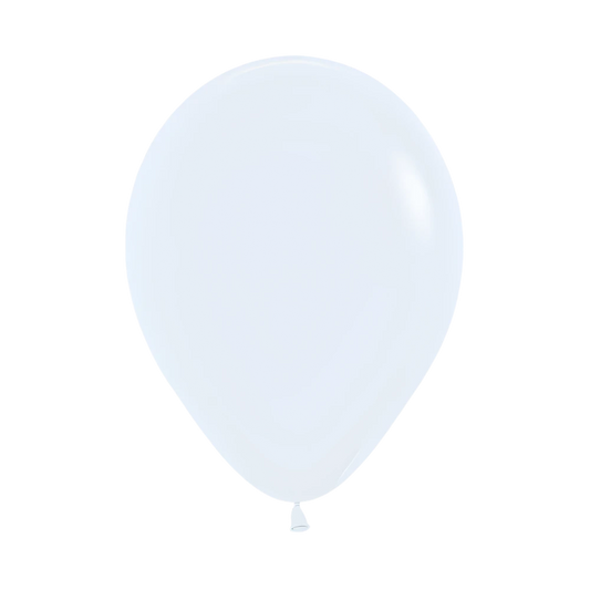 White Latex Balloon